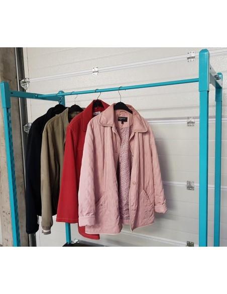 Chariot à vêtements avec 1 étagère