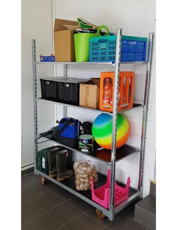 Chariot complet 1350x565x1900 – Galvanisation à froid